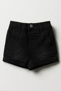 Denim Shorts Black