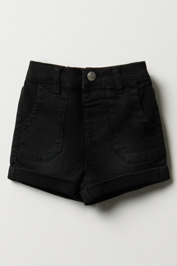 Denim Shorts Black