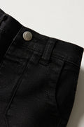 Denim Shorts Black (1)
