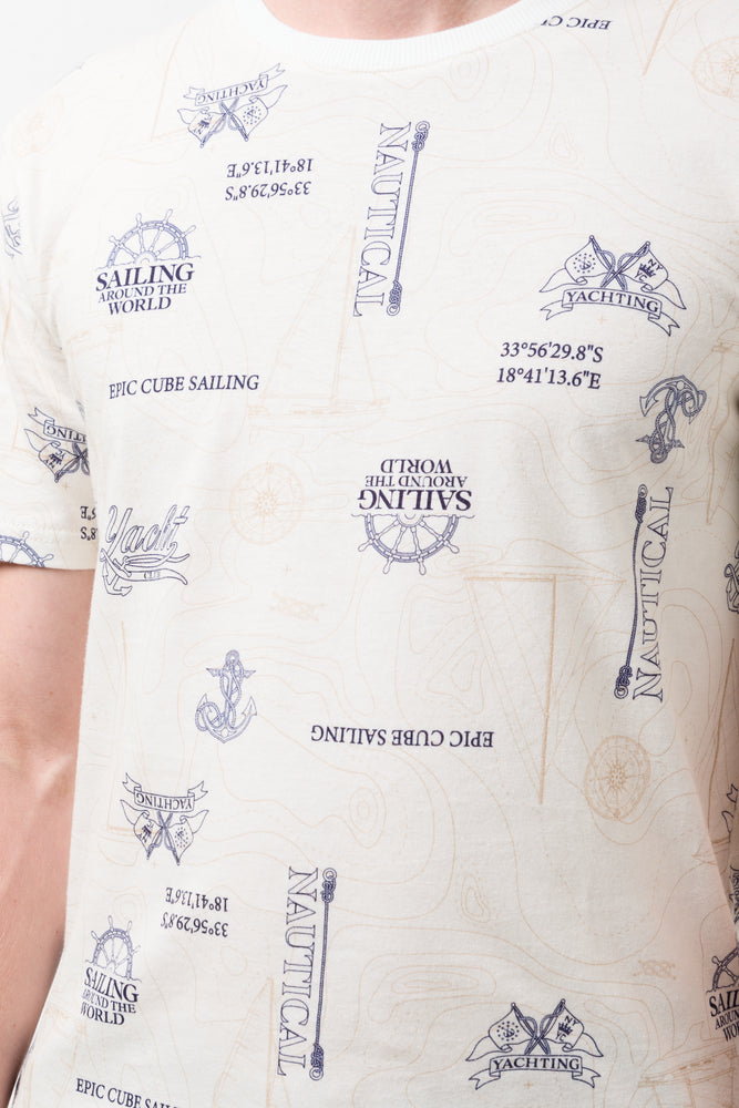 Short Sleeve T-Shirt Cream (3)
