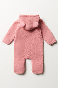 Sherpa Babygrow Pink (2)