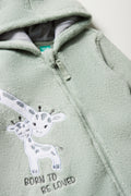 Giraffe Babygrow Green (1)