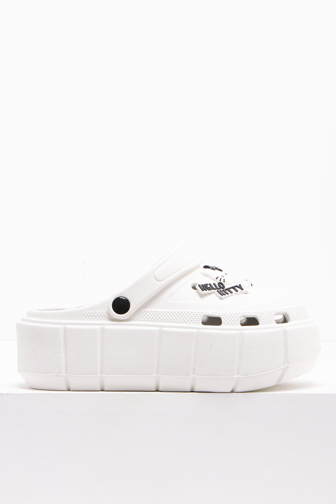Hello Kitty Clogs White (1)