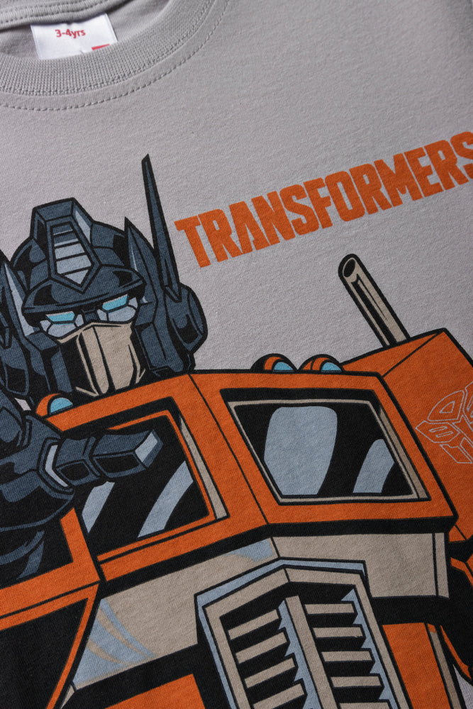 Transformers T-Shirt Grey