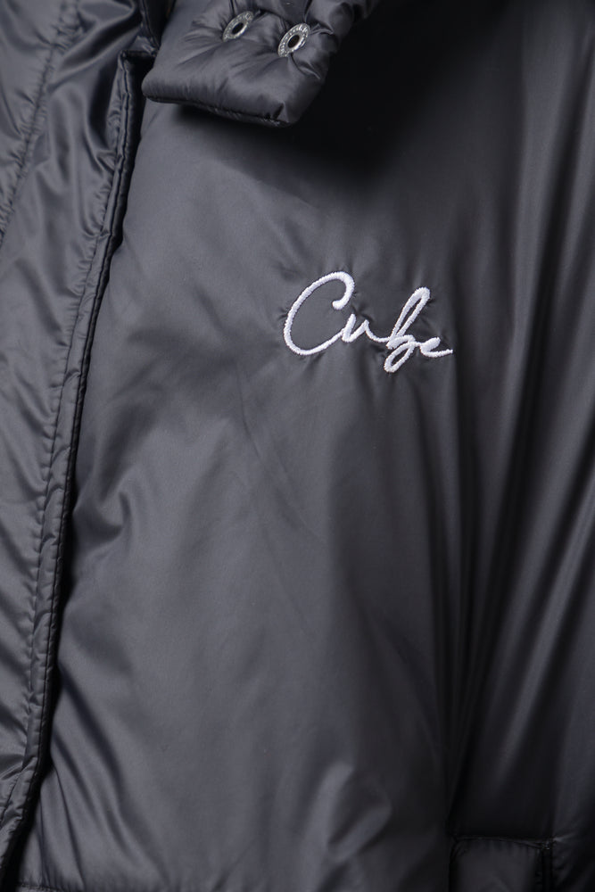 Hooded Puffer Jacket Black (3)