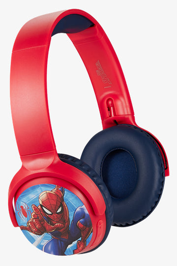 Spider-Man Bluetooth Wireless Headphones Red
