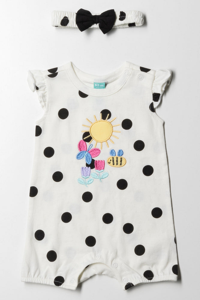 Sun Spot Romper White