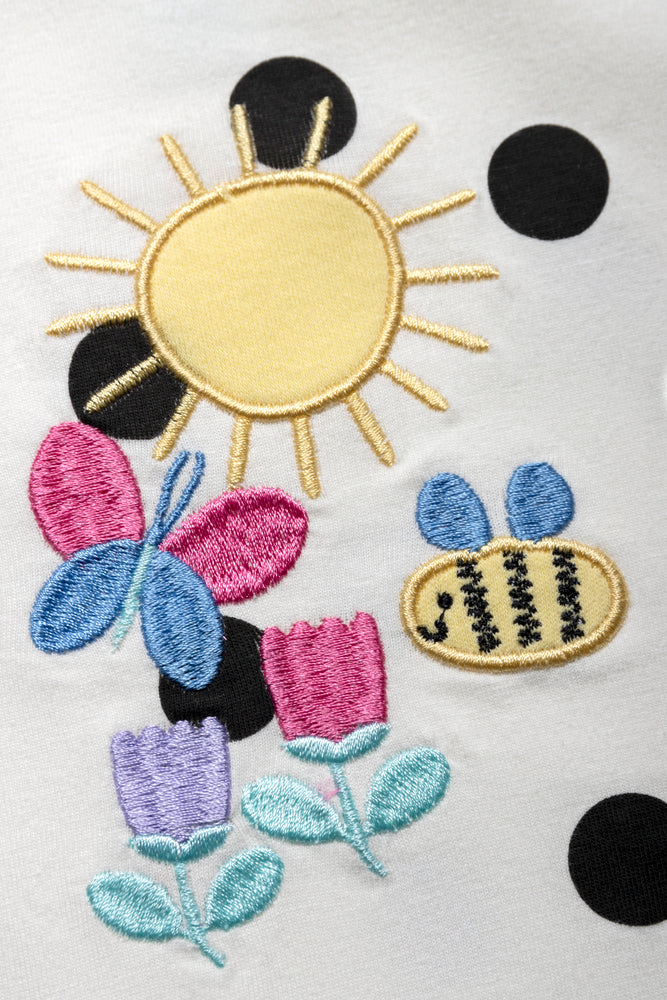 Sun Spot Romper White