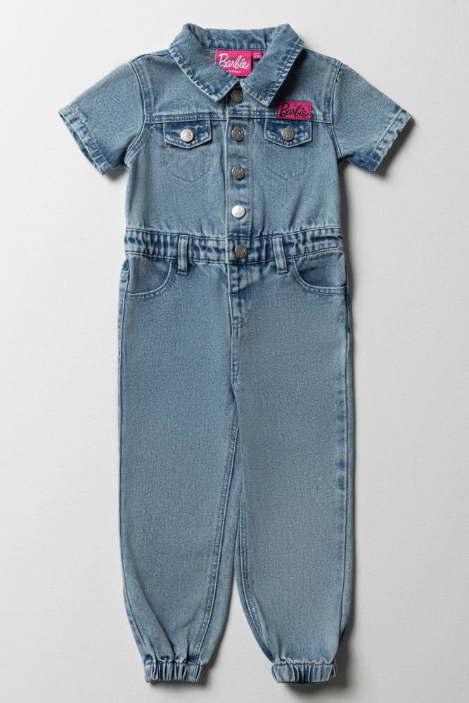 Barbie Denim Boilersuit Blue