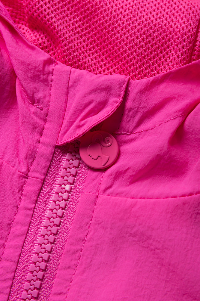 Barbie Hoodie And Shorts Set Pink (2)