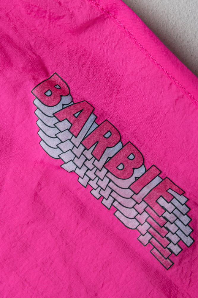 Barbie Hoodie And Shorts Set Pink (3)