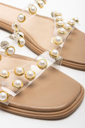Studded Sandals Natural (2)