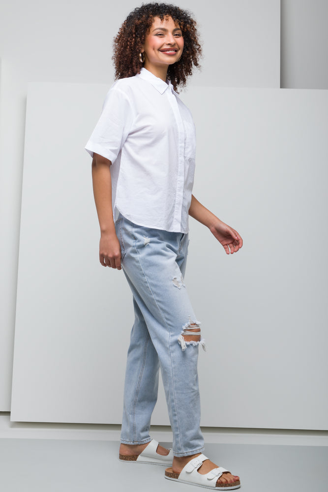 Short Sleeve Shirt White