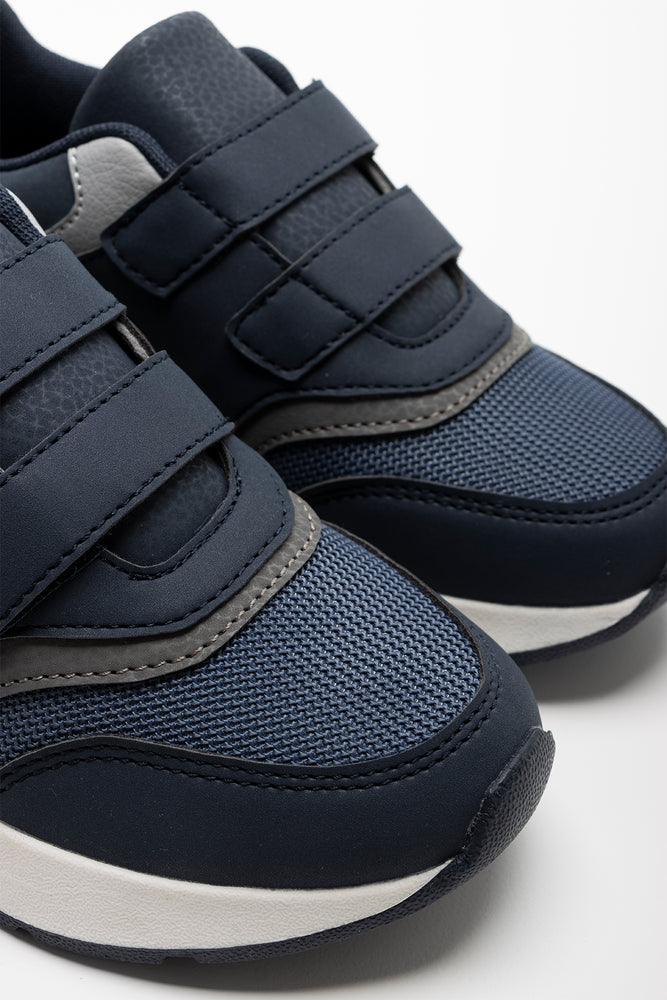 Retro Trainers Navy (2)