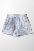 Tie Dye Shorts Grey