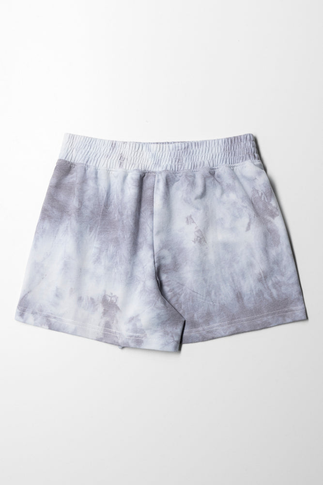 Tie Dye Shorts Grey (2)