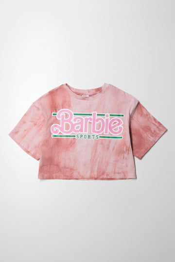 Barbie Boxy Tee Pink