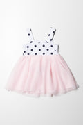 Minnie Mouse Dress With Headband White And Pink (2)