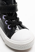 Glitter High Top Sneakers Black (2)