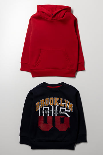 2 Pack Tracktopns Red & Navy