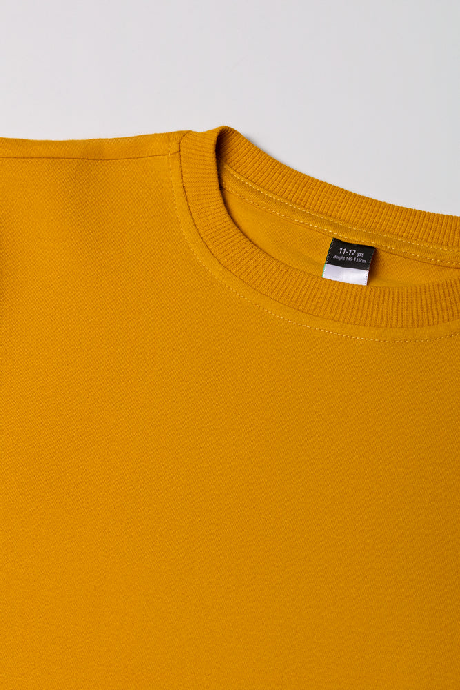 Long Sleeve T-Shirt Yellow (1)