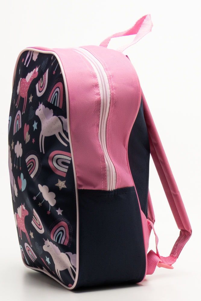 Unicorn Back Pack Navy (1)