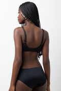 3 Pack Bonded Boyleg Panties Black And Natural (3)