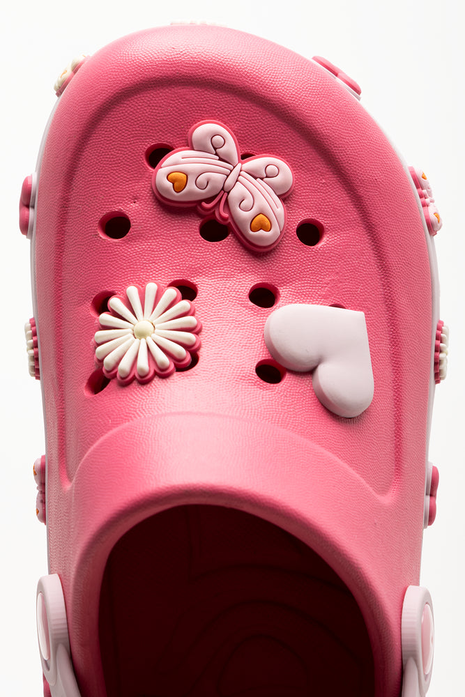 Detailed Clog Cerise Pink (4)