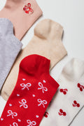 5 Pack Cherry Low Cut Socks Multicolour (3)