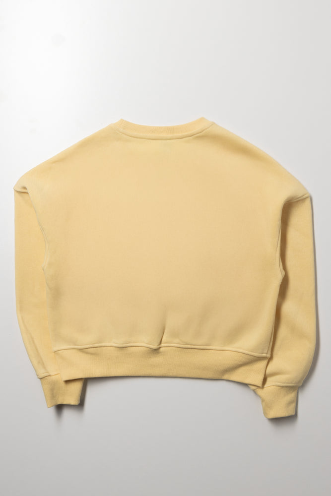 London Bows Crew Neck Tracktop Yellow (2)