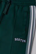 Straight Leg Trackpants Green (1)