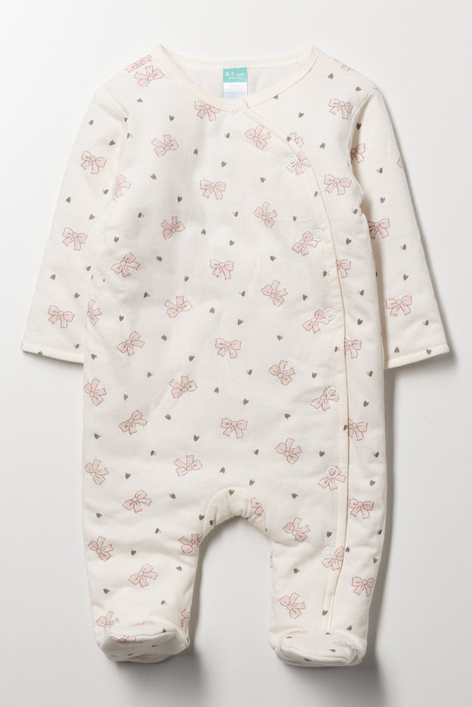 Padded Babygrow Natural
