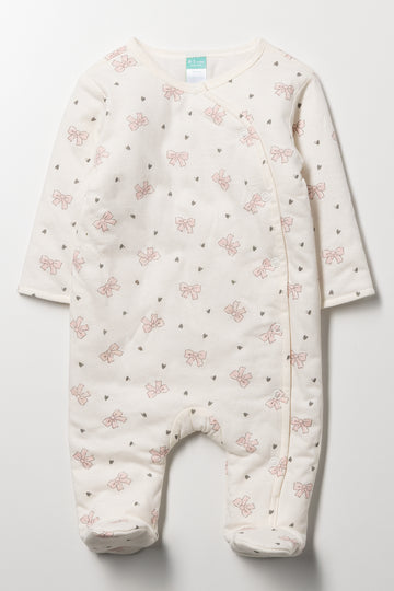 Padded Babygrow Natural