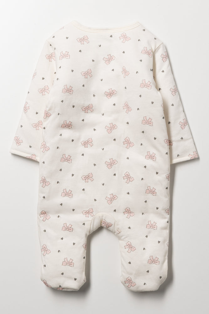 Padded Babygrow Natural (2)