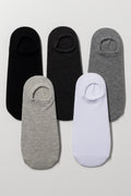 5 Pack Footliner Socks Multicolour