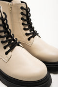 Lace Up Boots Natural (2)