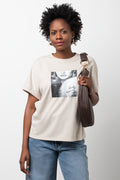 Short Sleeve Oversized T-Shirt Natural