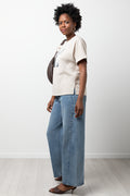 Short Sleeve Oversized T-Shirt Natural (1)