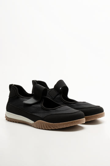 Mary Jane Sneakers Black