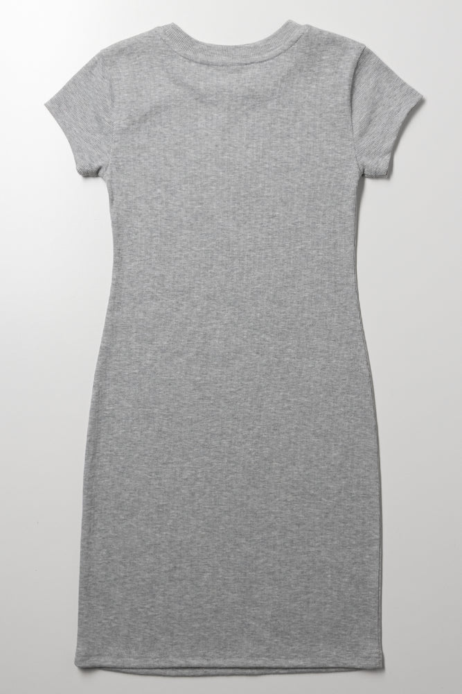 Bodycon Dress Grey (2)