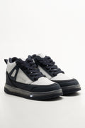 High Top Sneakers Navy And White