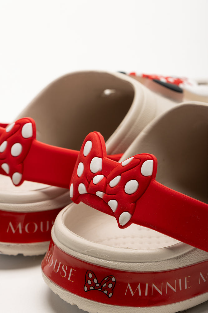 Minnie Mouse Light Up Clogs White (4)