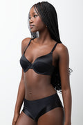 2 Pack T-Shirt bras Black And Natural (2)