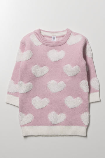 Knit Dress Pink