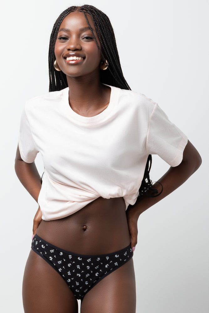 5 Pack Cotton Panties Multicolours