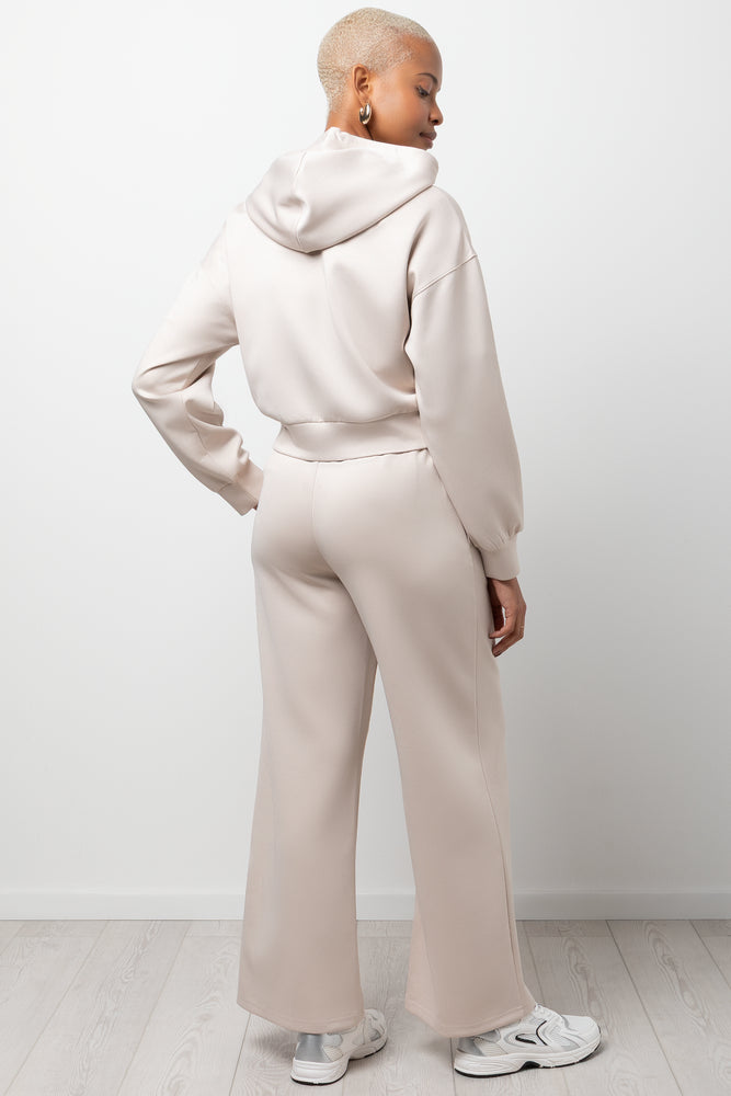 Wideleg Knit Jogger Natural (2)