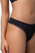Lace Thong Black (3)