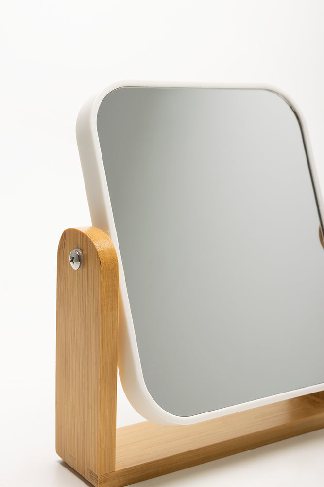 Glass & Bamboo Mirror (1)