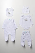 5 Piece Set White