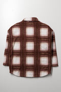 Check Shacket Brown (2)